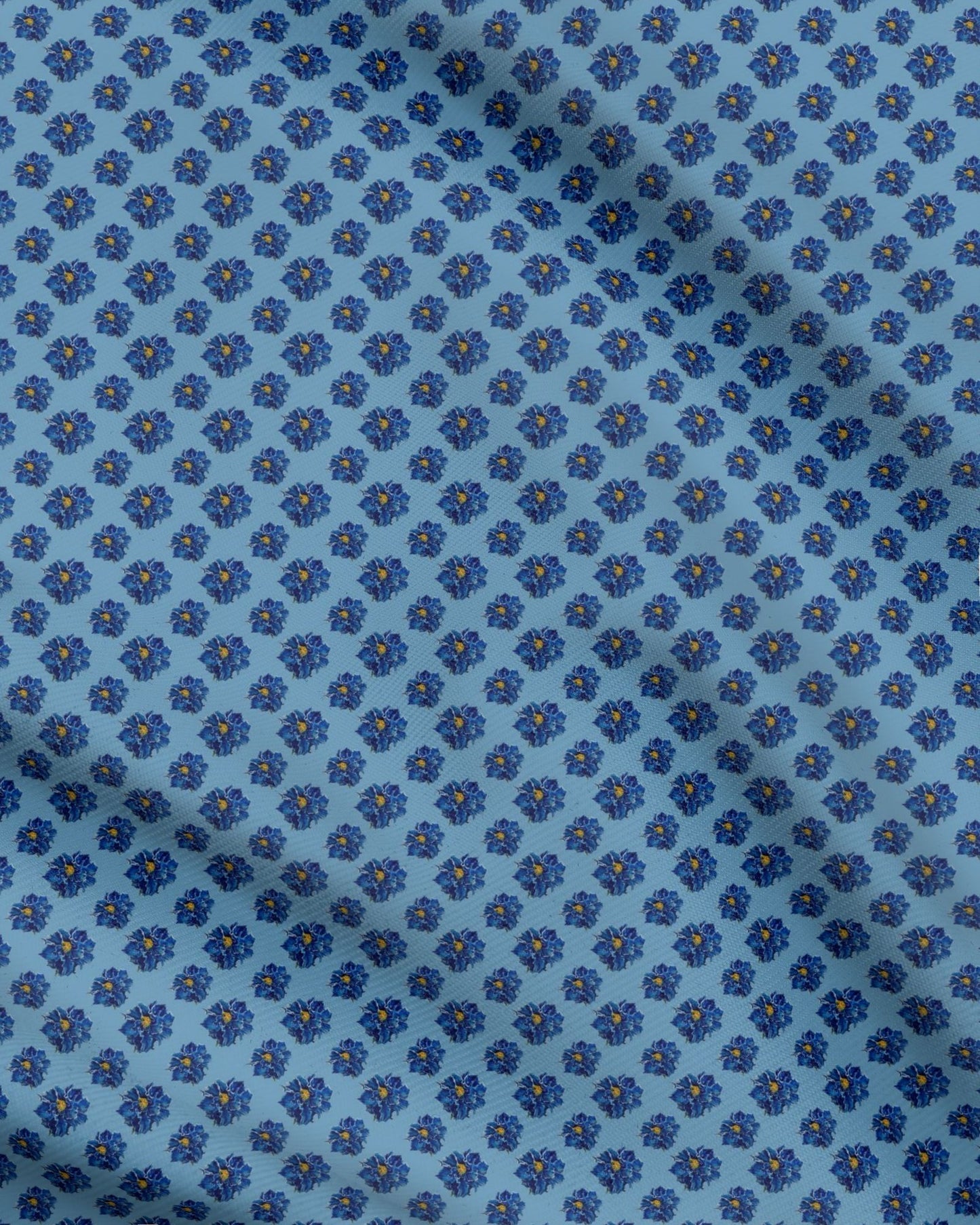 Himalayan Blues Fabric Prints