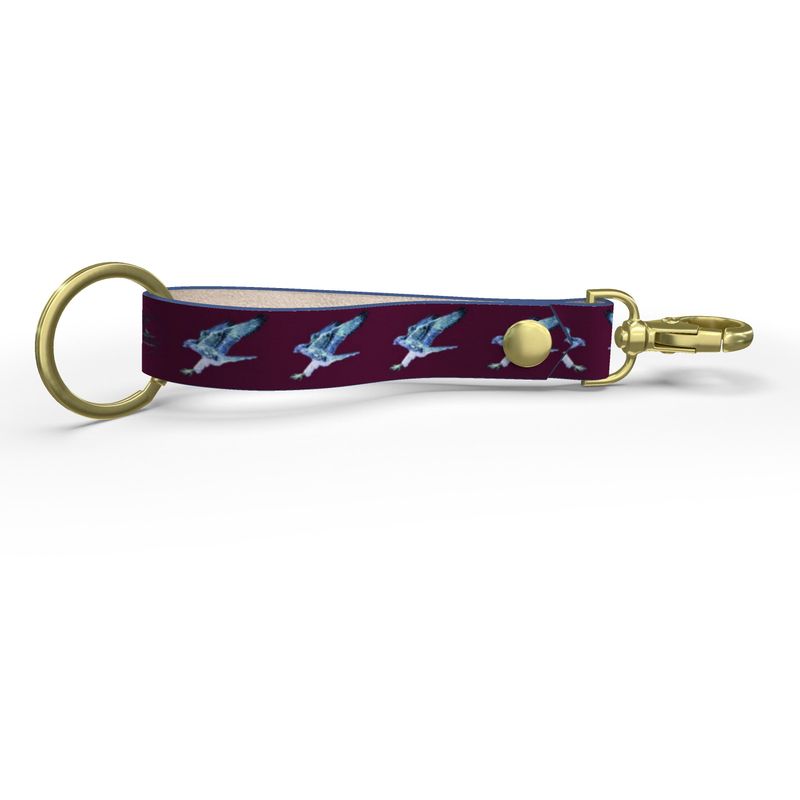 The Eagle is Landing Keychain