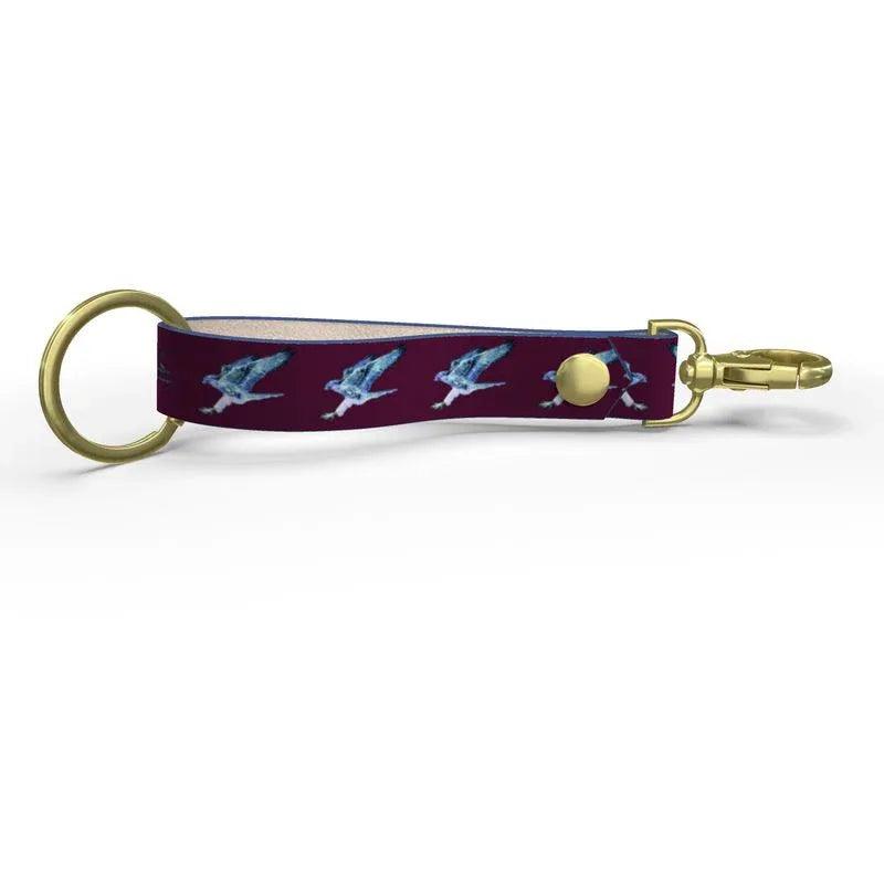 The Eagle is Landing Keychain - Elizabeth's Boutique