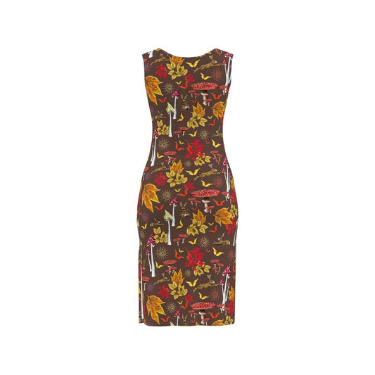 Earthy HareShroom Nature Summer Dress