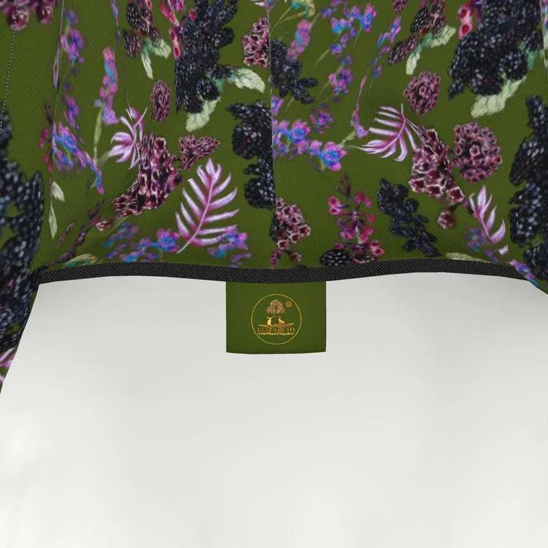 Three of Cups Hare Tarot Deck Hoodie Dress - Elizabeth's Boutique