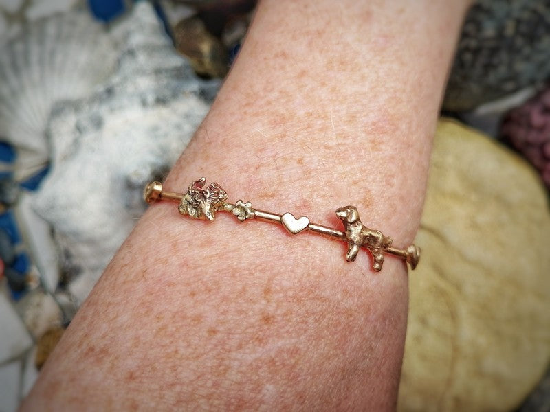 Angels by your Side Dog Bangle