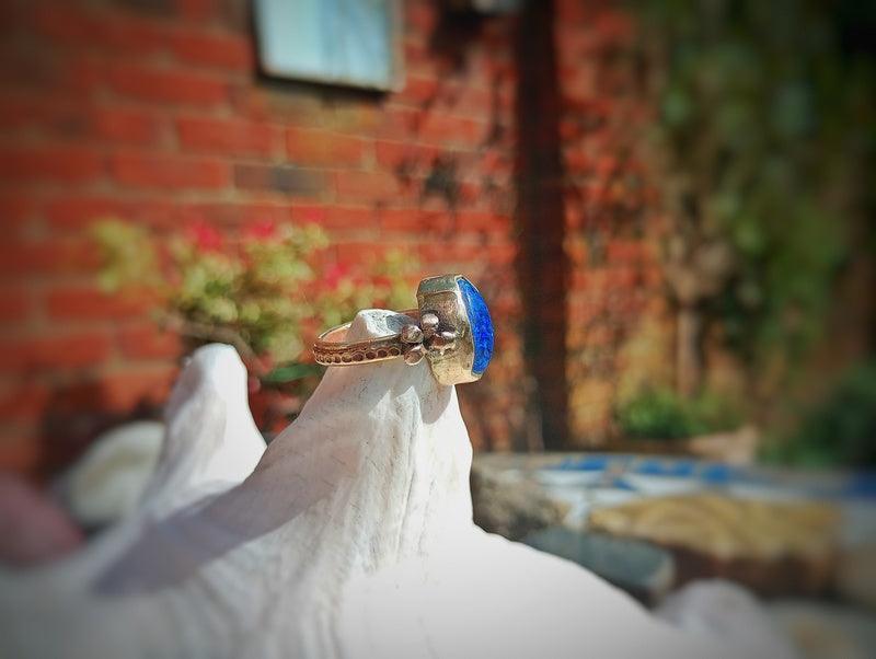 Opal Bronze Ring (commission)