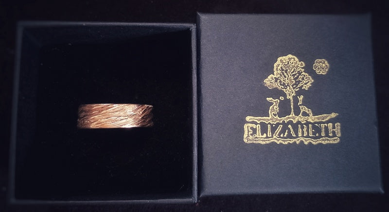 Eternity Ring Beech Tree Rustic Bronze