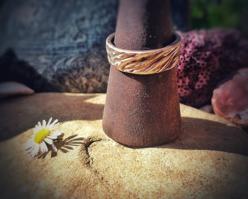 Eternity Ring Beech Tree Rustic Bronze