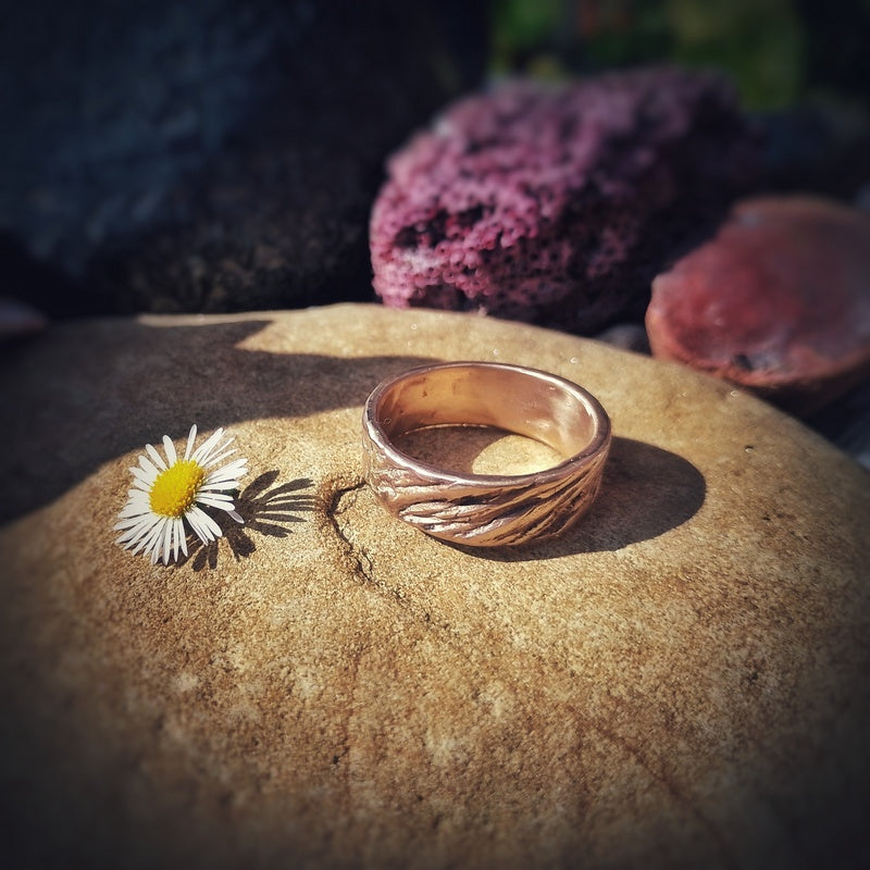 Eternity Ring Beech Tree Rustic Bronze