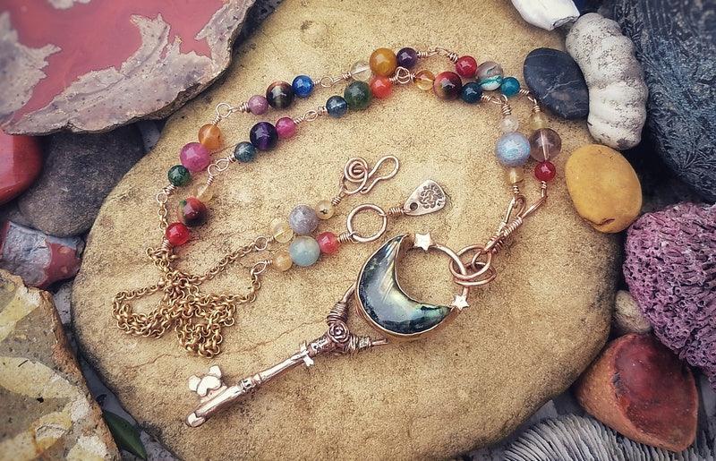 Golden Portal Key - Elizabeth's Boutique