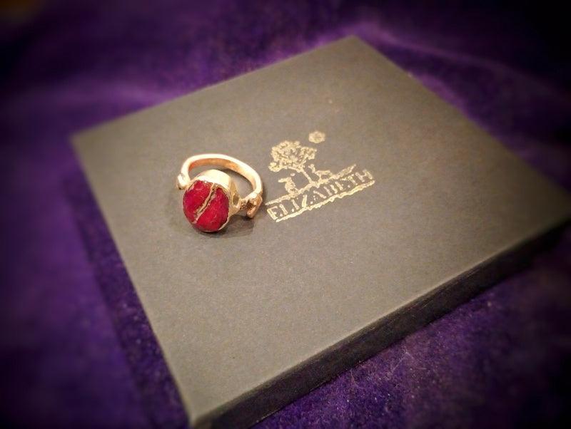 Ruby Kintsugi Heart and Soul