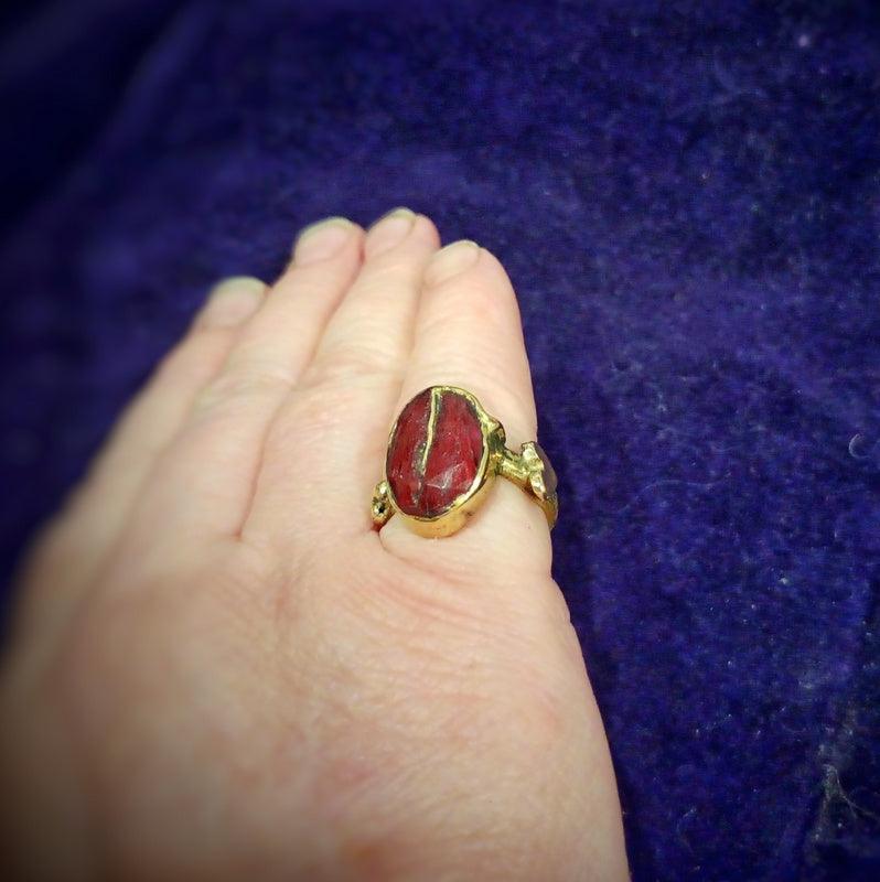 Ruby Kintsugi Heart and Soul