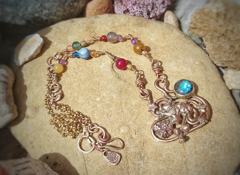 Wish upon a Star Hare Moon Wisdom Necklace
