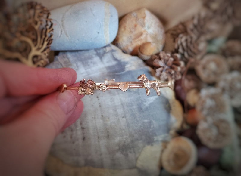 Angels by your Side Dog Bangle