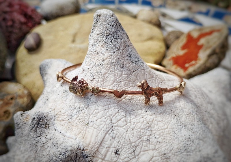 Angels by your Side Dog Bangle