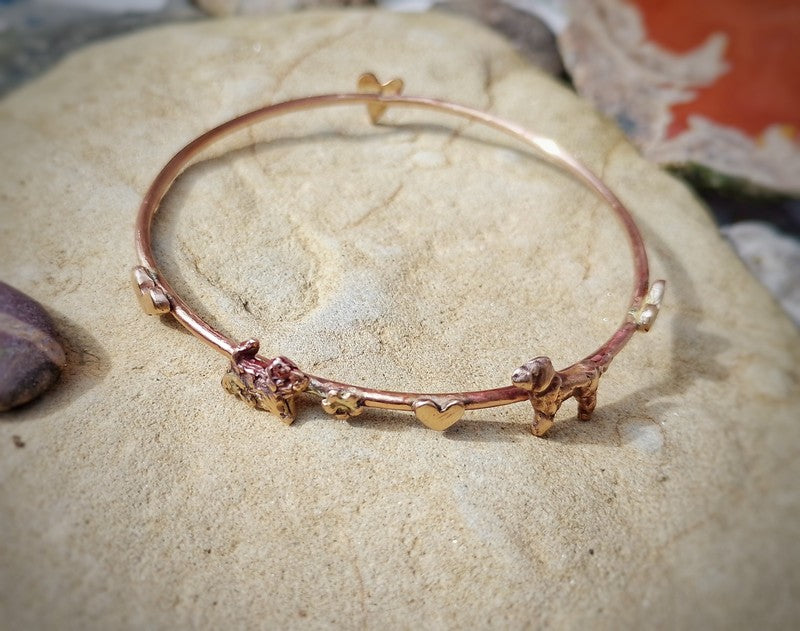 Angels by your Side Dog Bangle