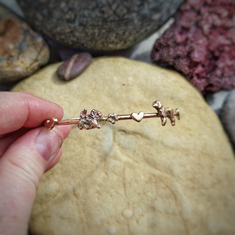Angels by your Side Dog Bangle