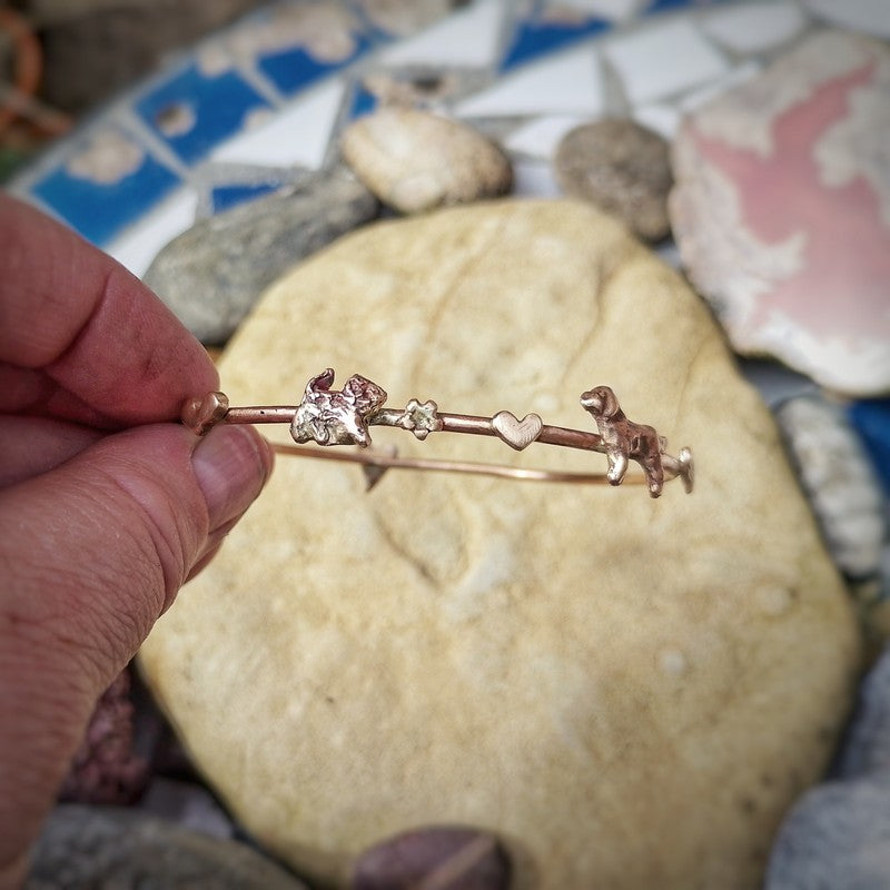 Angels by your Side Dog Bangle