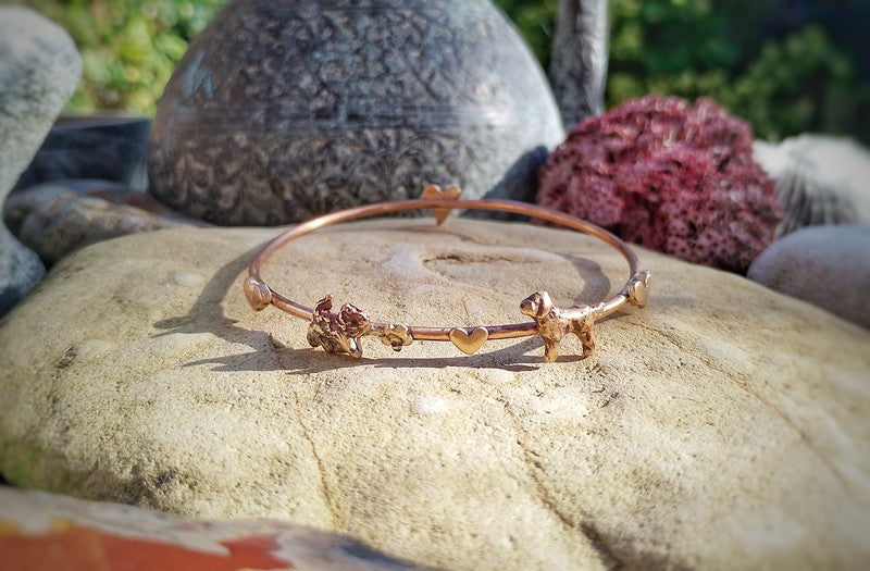 Angels by your Side Dog Bangle
