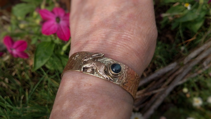 Spirit of the Wilds Hare Kyanite Bracelet Band