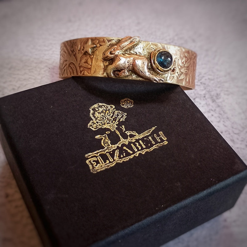 Spirit of the Wilds Hare Kyanite Bracelet Band