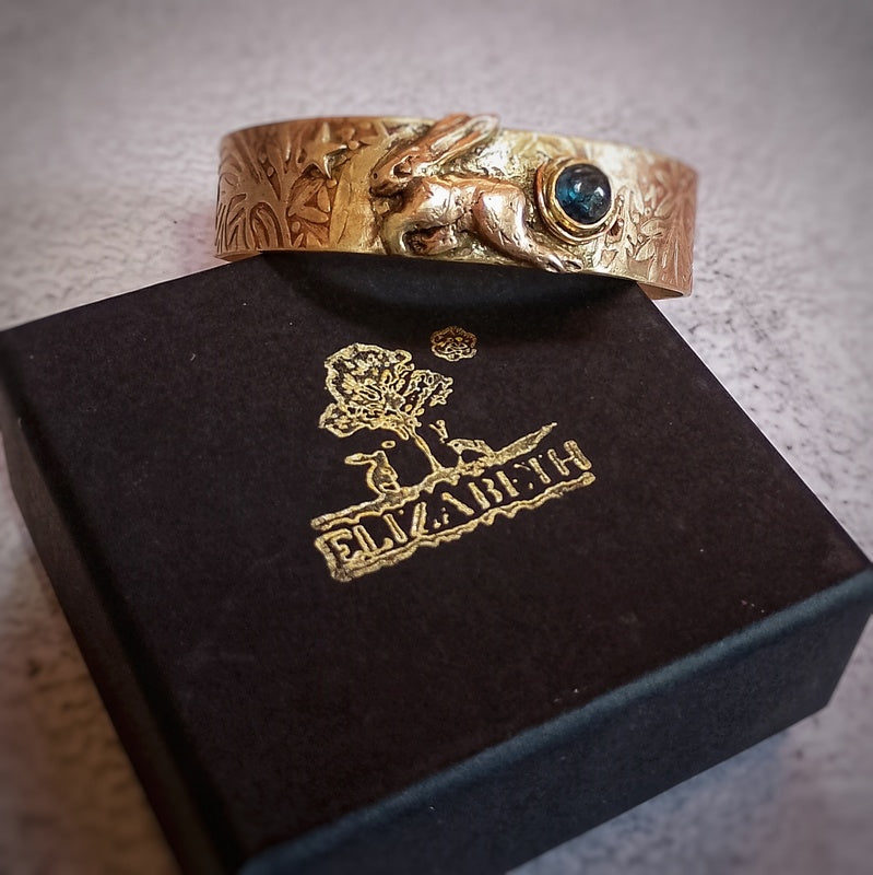 Spirit of the Wilds Hare Kyanite Bracelet Band