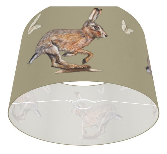 Running Hare Lamp Shade Earth