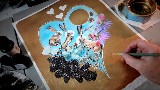 The Three of Cups Tarot Card Meaning – The Hare Tarot Deck