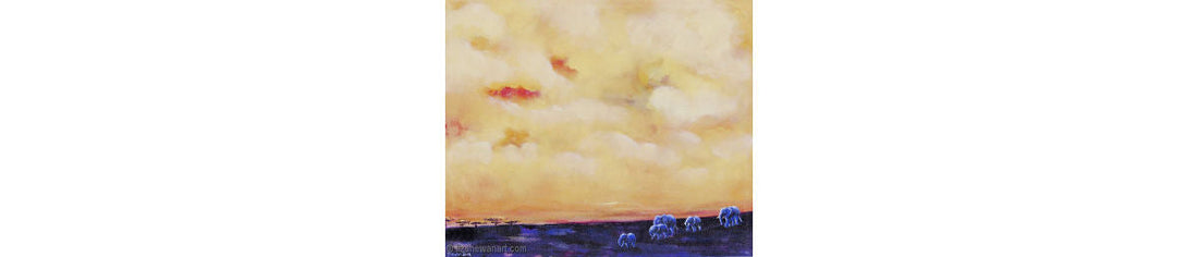 Everyone Loves How I Was Inspired To Paint Blue Elephants