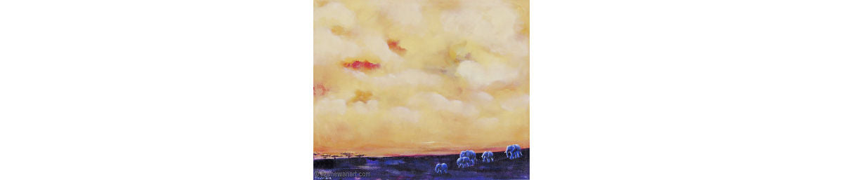 Everyone Loves How I Was Inspired To Paint Blue Elephants