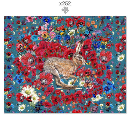 Poppy Fields Jigsaw Puzzle