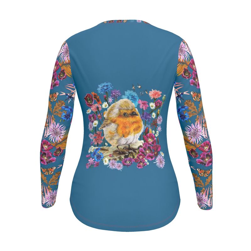 Robin Redbreast Messenger Cotton T-shirt