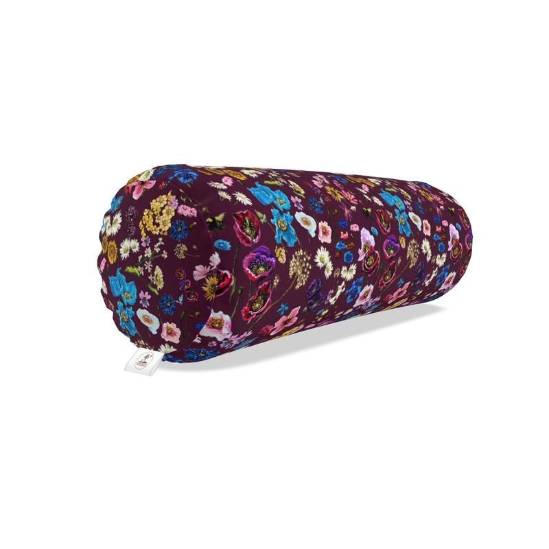 Summer Flowers BIG Bolster Cushion