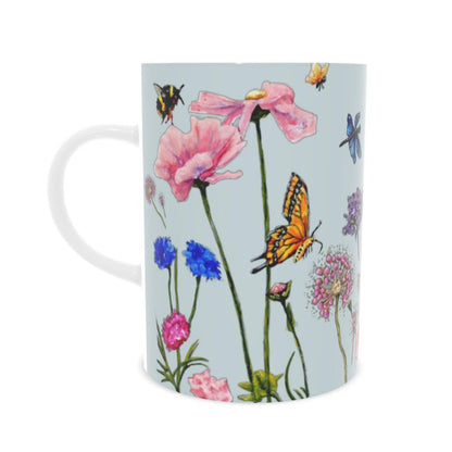 Hares Delight Tall Bone China Mug