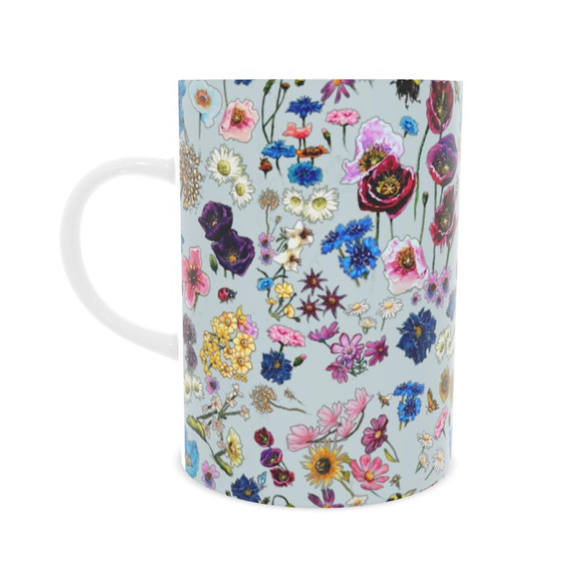 Royal Garden Tall Bone China Mug