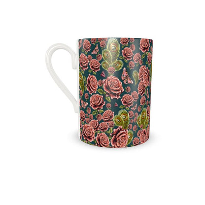 Rose Love Butterfly Cup and Saucer