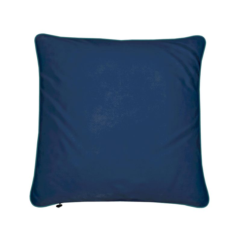 Wolf Crescent Moon Wisdom Velvet Cushion