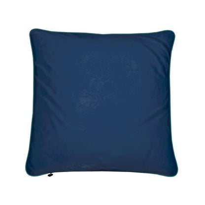 Wolf Crescent Moon Wisdom Velvet Cushion