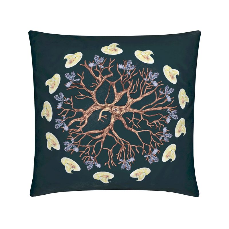Generational White Witches Velvet Cushion