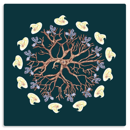 Generational White Witches Metal Print