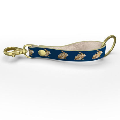 Sitting Hare Strap Keychain