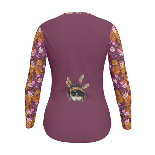 Golden Pinks Love Bee Lovers Cotton Shirt