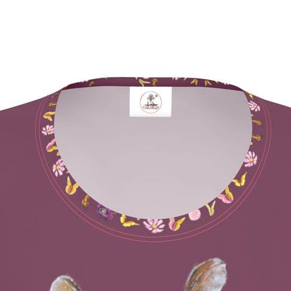 Golden Pinks Love Bee Lovers Cotton Shirt