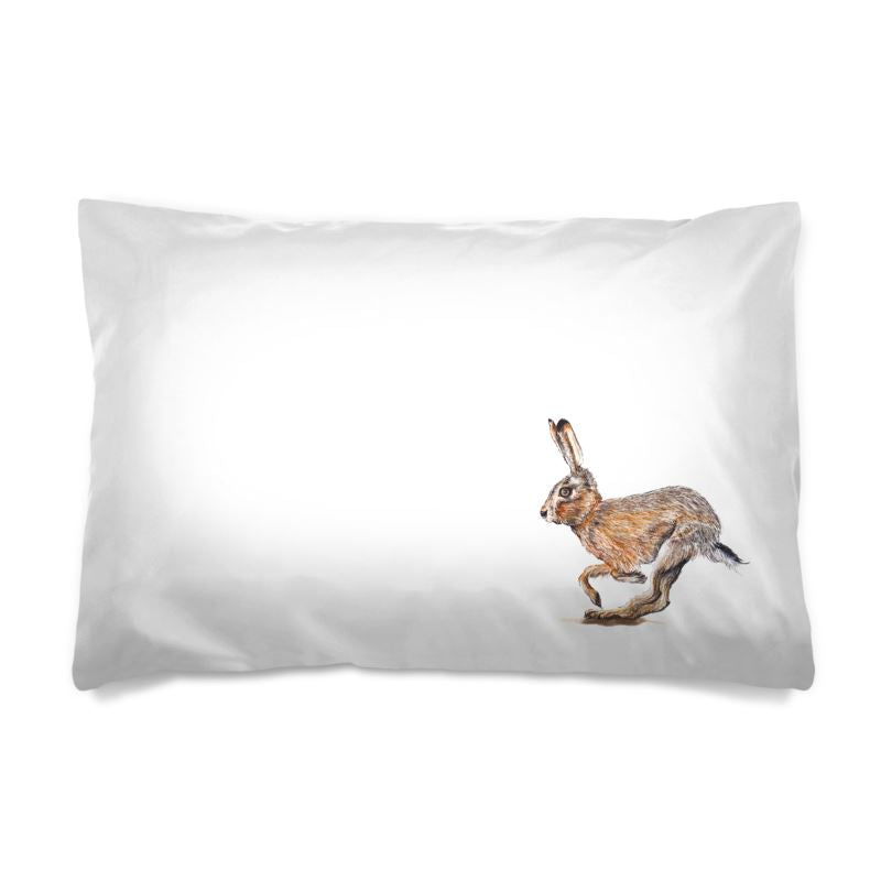 Hares Delight Duvet Pillow Set 100% Organic Cotton (300 thread count)