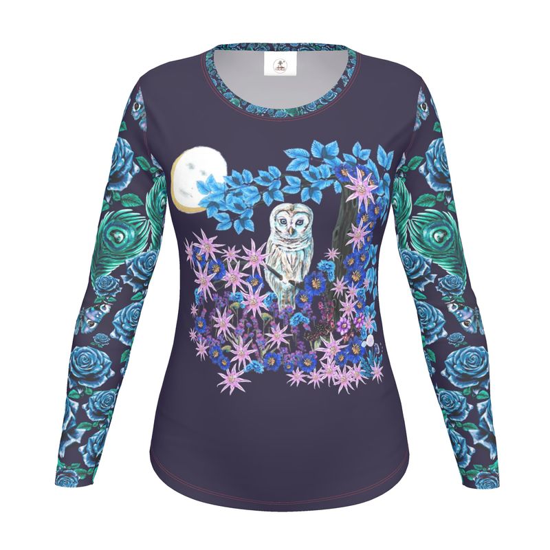 Owls Wisdom Cotton T-shirt