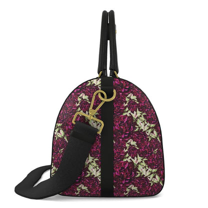 Dragonfly Peony Duffle Bag - Limited Edition