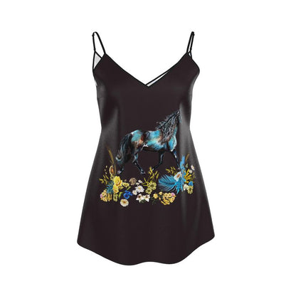 Horse Messenger Mini Slip Dress