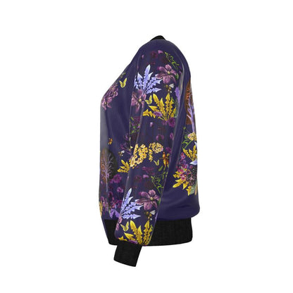 Fox Messenger Reversible Silk Bomber Jacket
