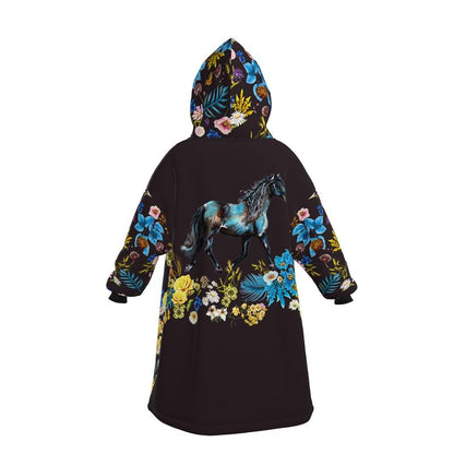 Black Horse Messenger Waterproof Changing Dry Robe