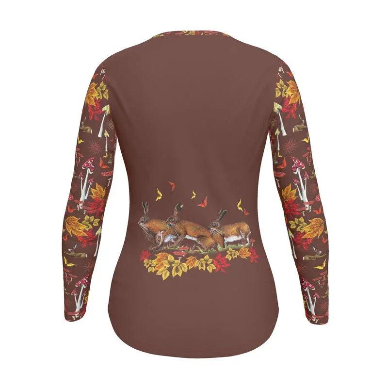 Autumn Hare Run Top - Elizabeth's Boutique
