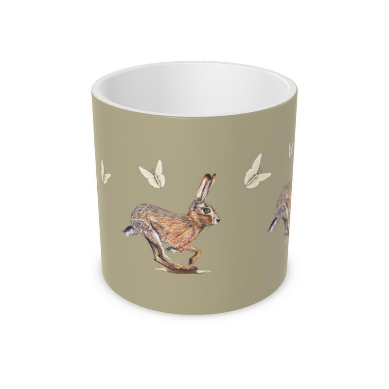 Running Hare Plant Pot