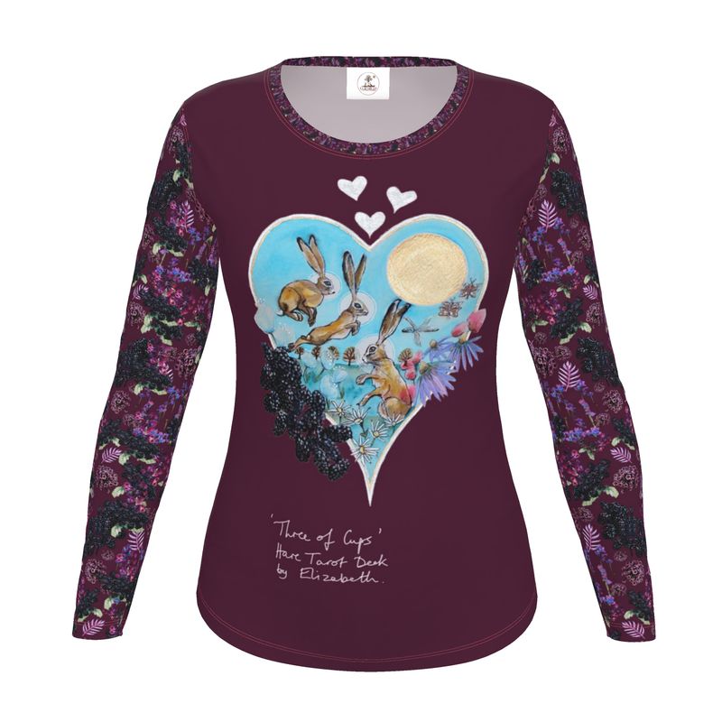 Three of Cups Hare Tarot Deck