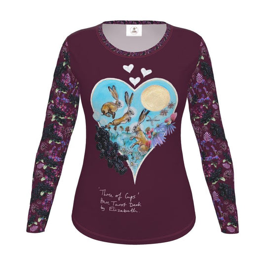 Three of Cups Hare Tarot Deck